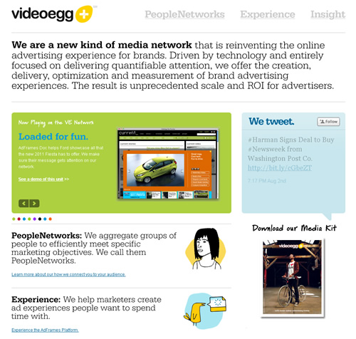 VideoEgg Website