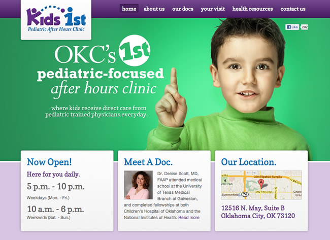 Kids 1st Home Page